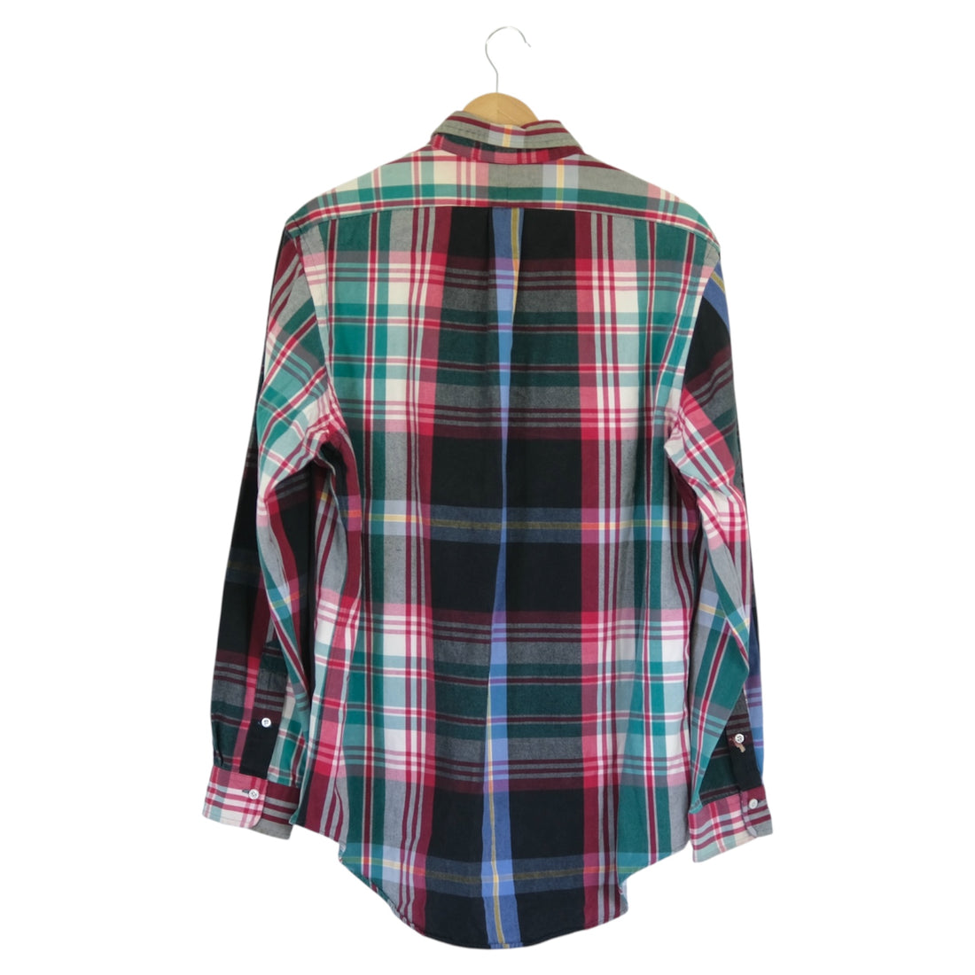 Vintage Ralph Lauren Multicolor Plaid Button-Down Shirt  Mens L