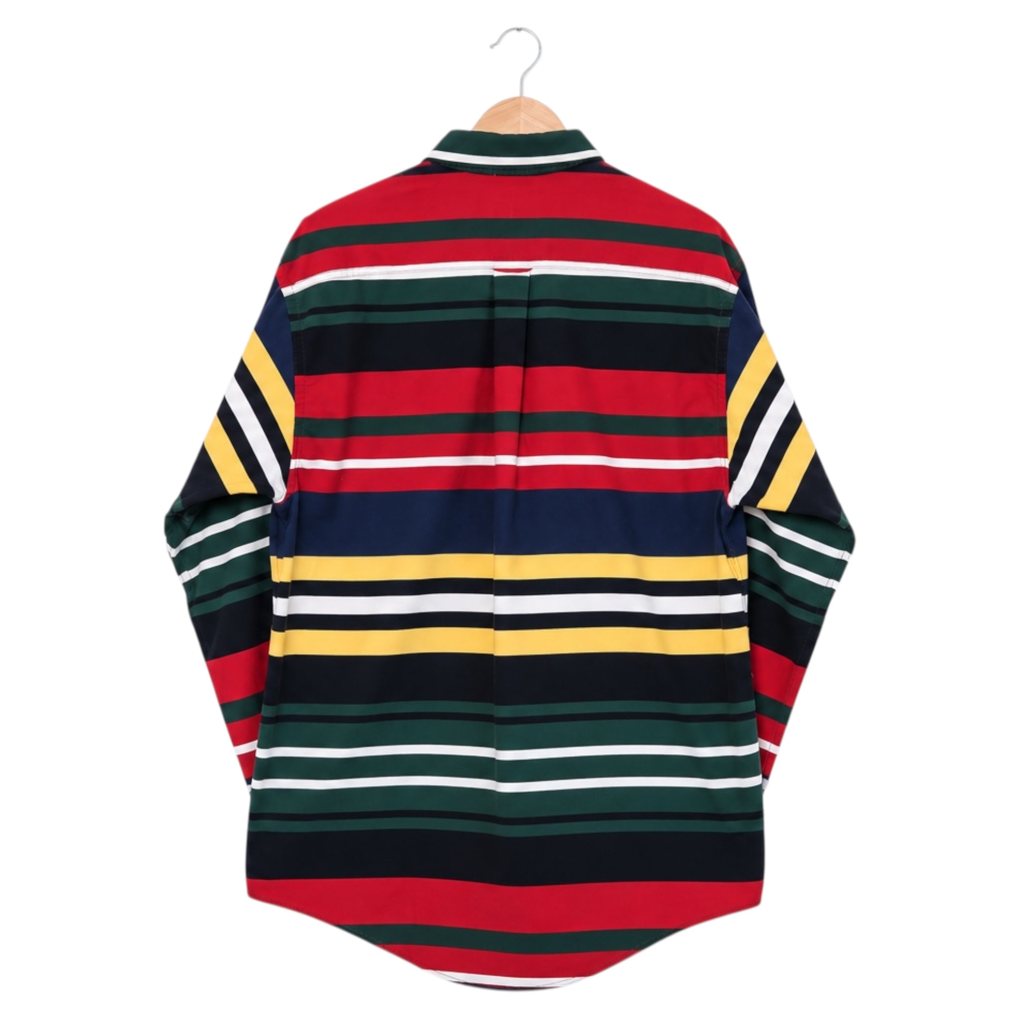Vintage Nautica Multicolor Striped Button-Down Shirt