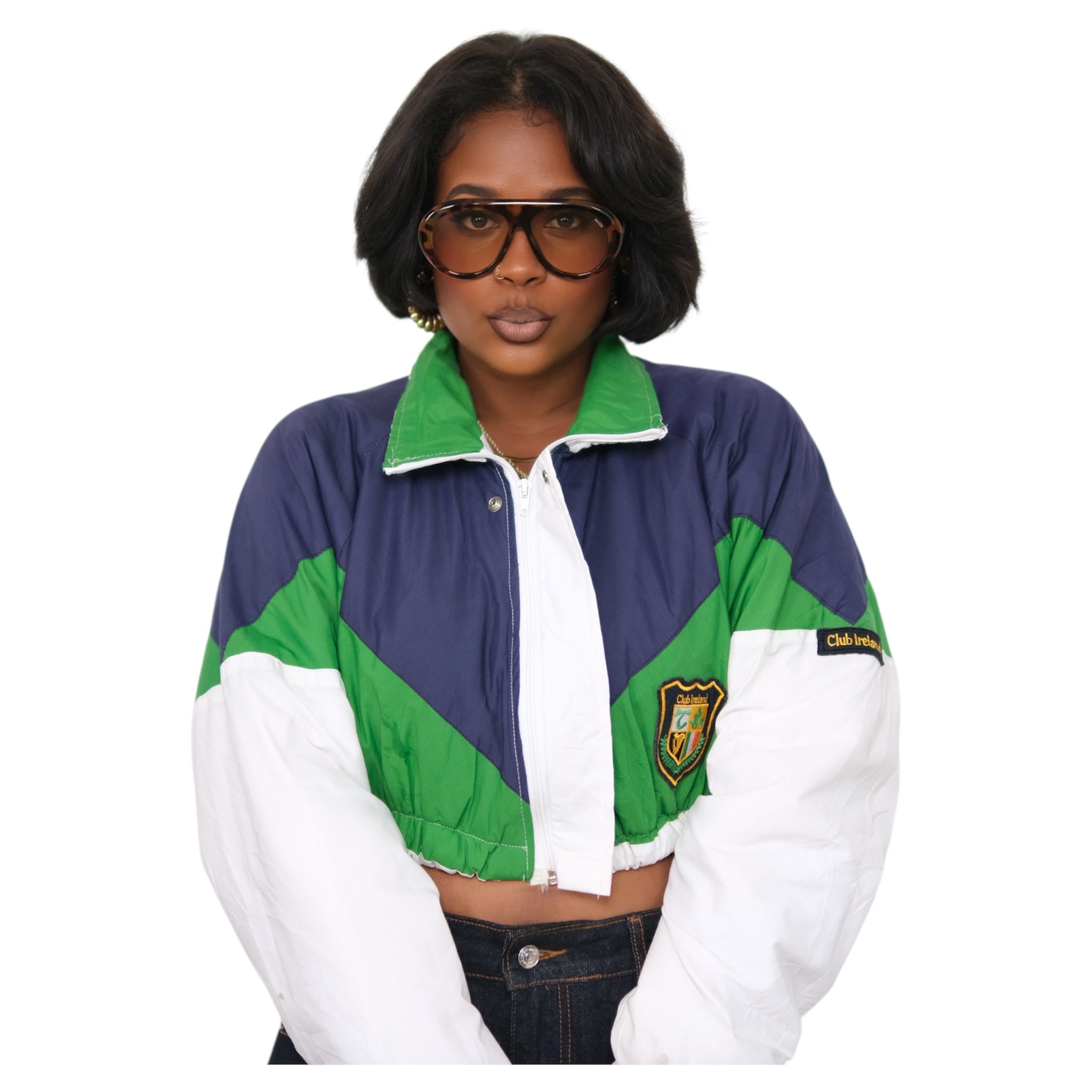 Vintage Point Crop Jackets 