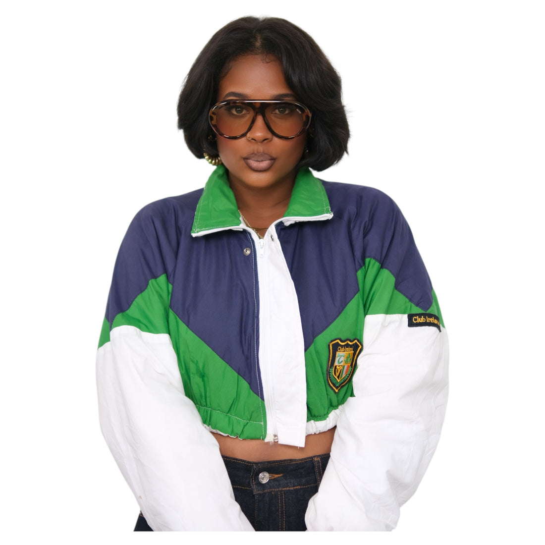 Vintage Point Crop Jackets 