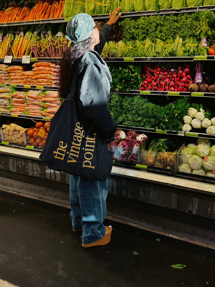 The Vintage Point Big Ass Tote