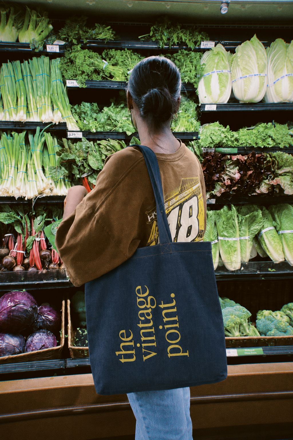 The Vintage Point Big Ass Tote