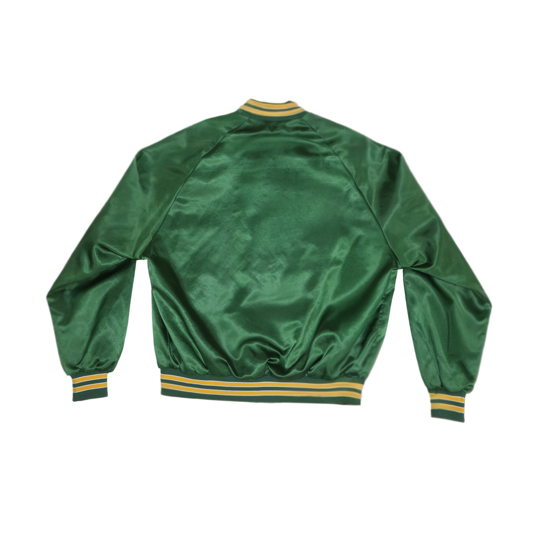 Vintage 80's Vintage Chalk Line Satin Jacket